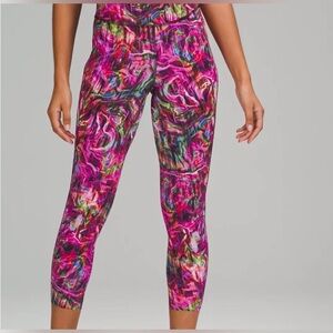 💖🔥 Lululemon Base Pace High-Rise Crop Leggings Size 16 🔥💖